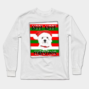 Merry Christmas - Funny Christmas With Dogs Long Sleeve T-Shirt